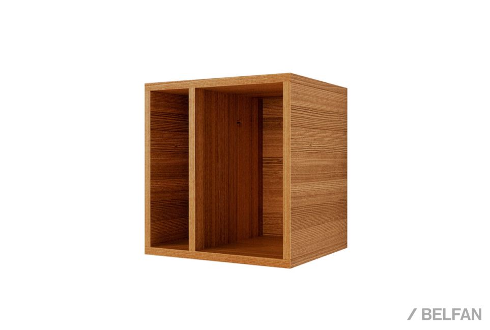Модуль навесной "Кёльн" (с нишей) МДФ, шпон ясеня 1