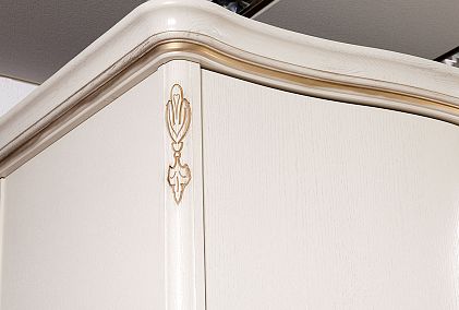 Шкаф-купе для одежды 3-х дв. "Трио" (с зеркалом)