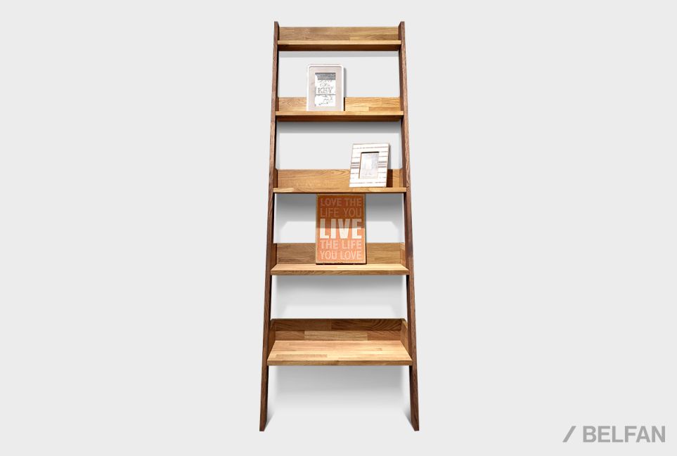 Стеллаж "Ирвинг Дизайн" массив дуба 2