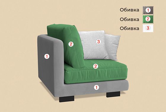 "Леформ" секция угловая  5