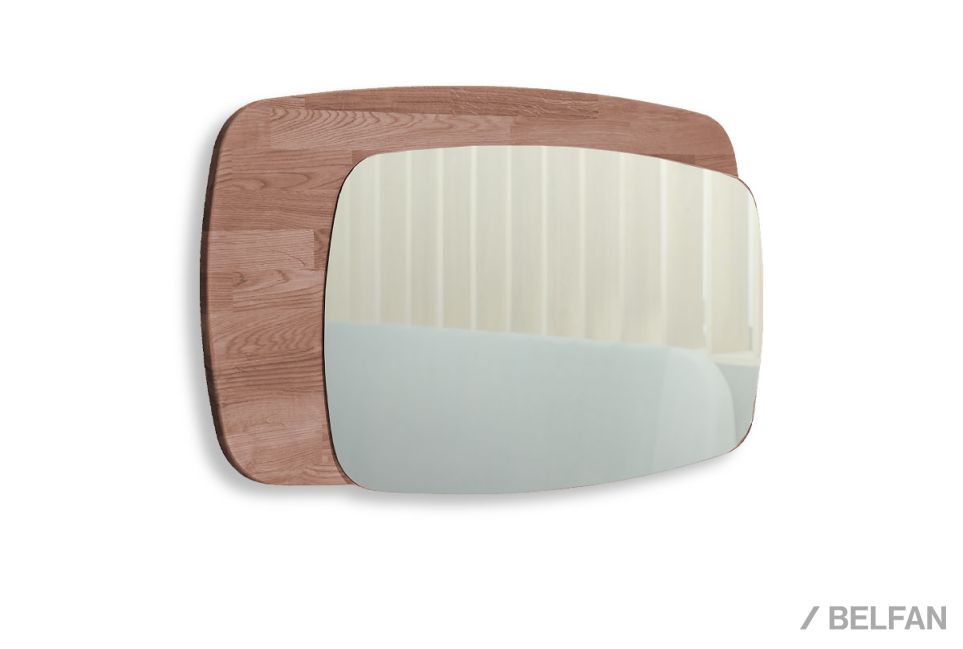 Зеркало настенное "Geneva" массив дуба 1