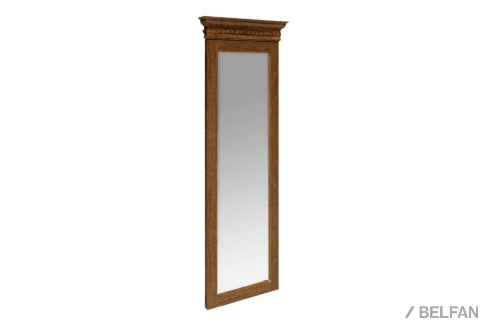 Зеркало настенное "Верди Люкс" массив и шпон дуба 1