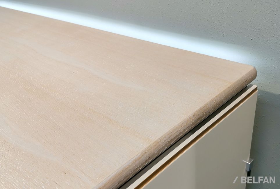 Тумба "Алекса" массив и шпон дуба, МДФ 5