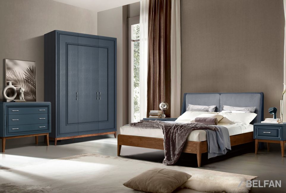 Тумба прикроватная "Сакраменто" массив и шпон дуба, МДФ 9