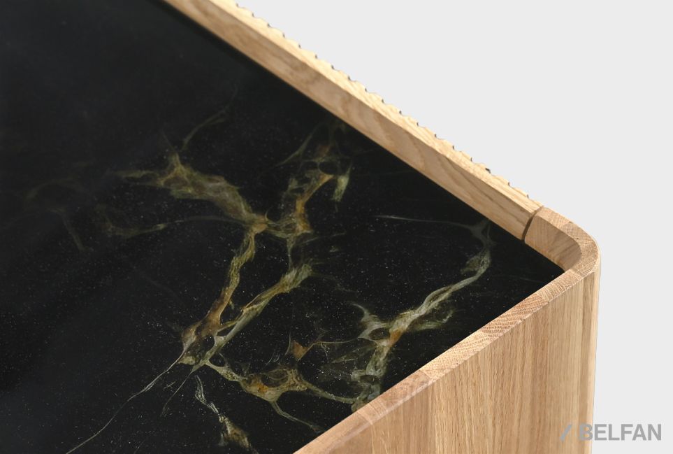 Тумба под ТВ "Бергамо" 170 массив дуба 6