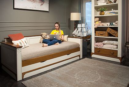 Кровать-диван под два матраса "Бриансон"