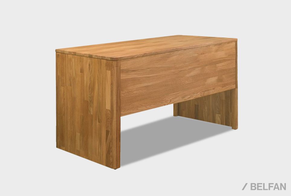 Стол письменный "Норд" массив дуба 12