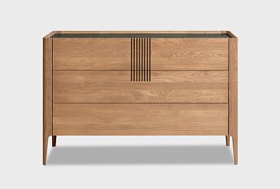 Комод "Бергамо" 3; американский орех