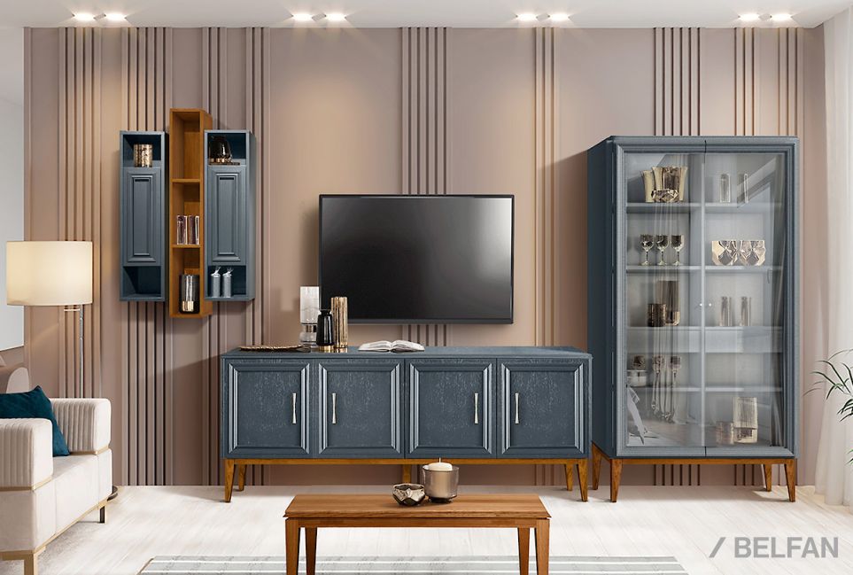 Шкаф настенный "Сакраменто" (правый) массив и шпон дуба, МДФ 4