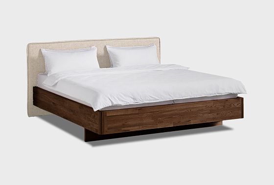 Кровать "Норд" (мягкое изголовье) массив дуба 5