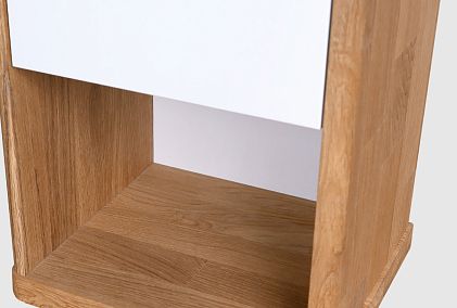 Шкаф навесной "Уоллстрит" (левый)