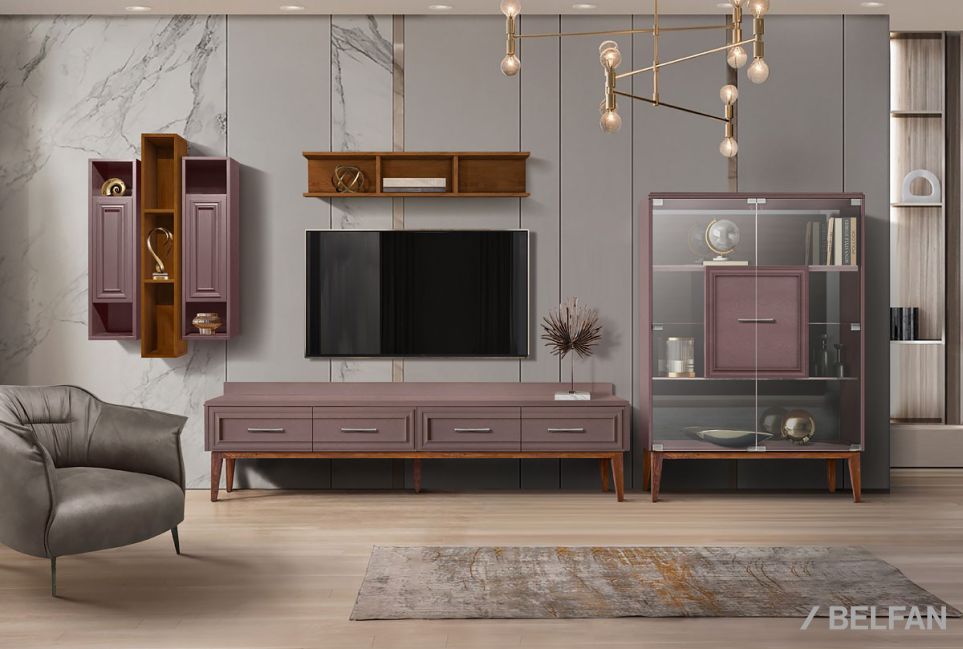 Стеллаж настенный "Сакраменто" МДФ, шпон дуба 5