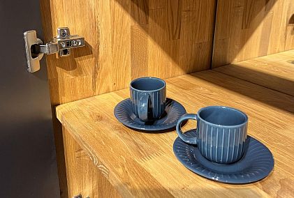 Шкаф с витриной 1-но дверный "Уоллстрит" (левый)