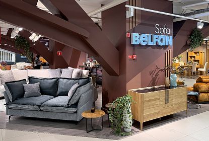 Мягкая мебель в МЦ «ROOMER» (1 этаж)