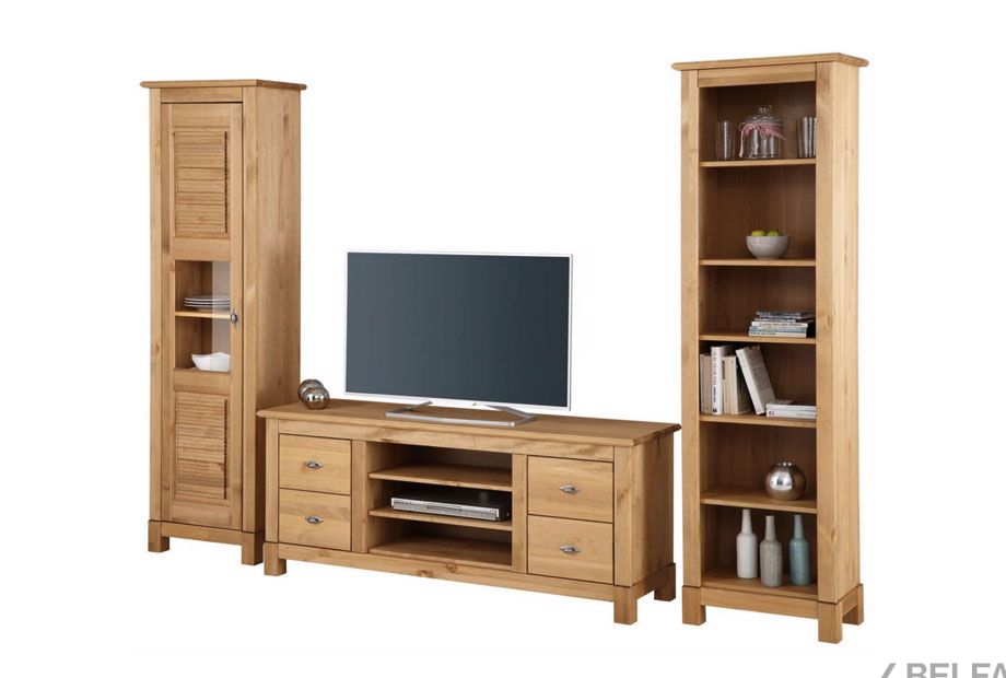 Шкаф для посуды "Рауна" 10 массив сосны 4