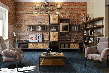 Полка настенная "Cube Design" 1