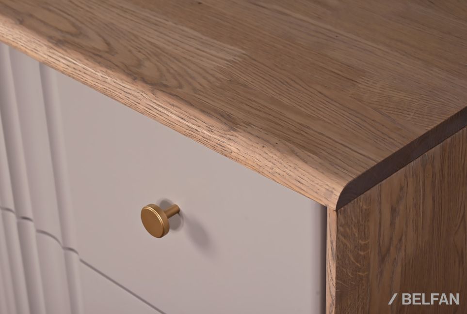 Комод "Меридиан" 3 массив дуба, МДФ 2