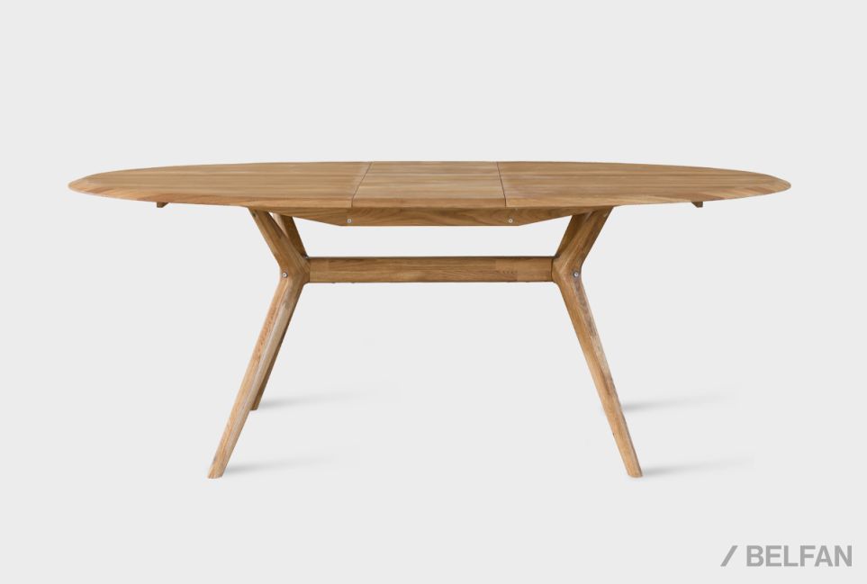 Стол обеденный "Кармен" (раскладной) массив дуба 2