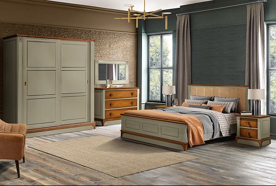 Комод "Бриансон" массив и шпон дуба, МДФ 4