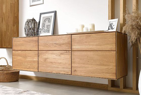 Тумба навесная "Гринвуд" 3 массив дуба 18