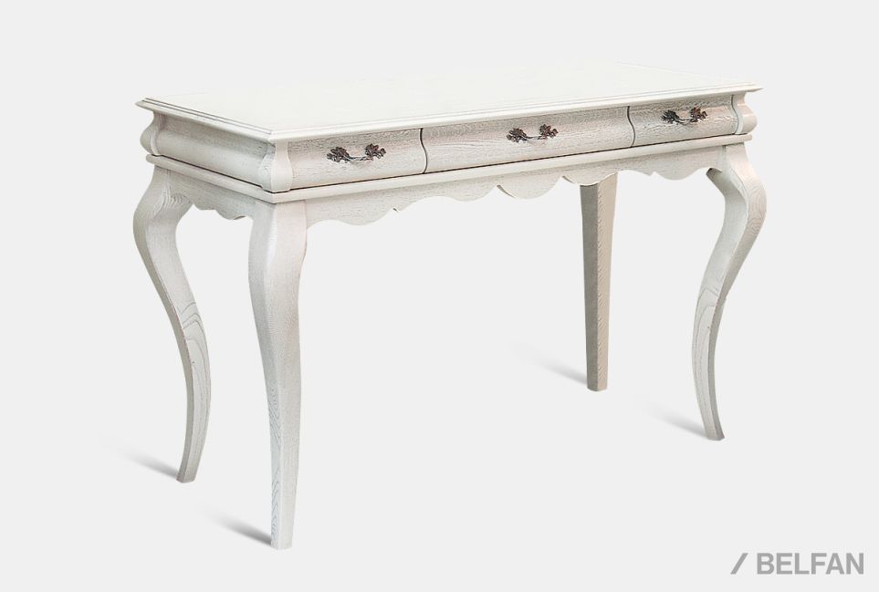 Стол туалетный (без надставки) "Тэфи" массив и шпон дуба 1