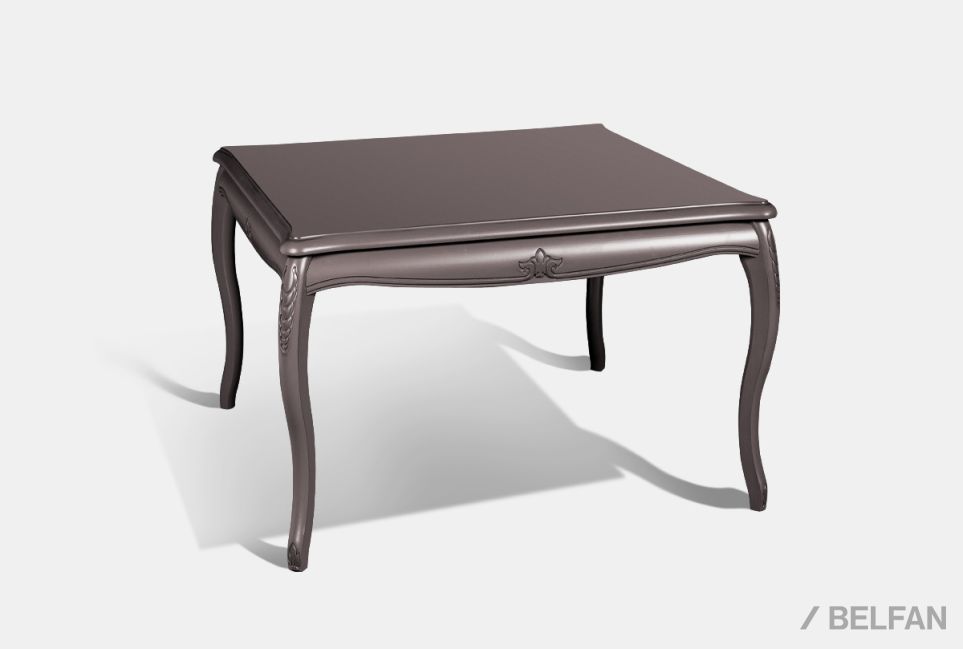 Стол журнальный "Флерон" массив и шпон бука 1