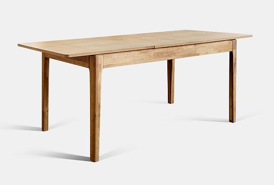 Стол обеденный "Wallstreet" (раскладной) массив и шпон дуба 2