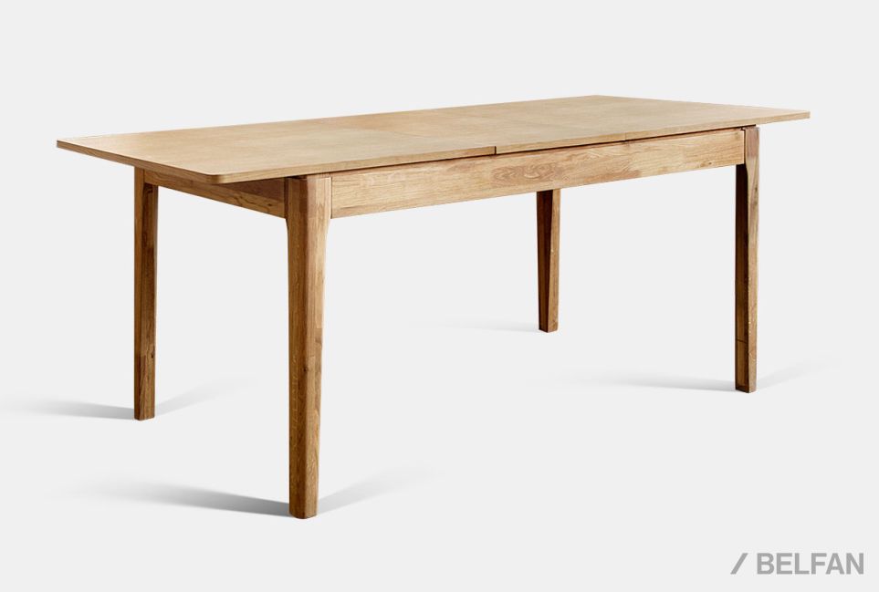 Стол обеденный "Wallstreet" (раскладной) массив и шпон дуба 2