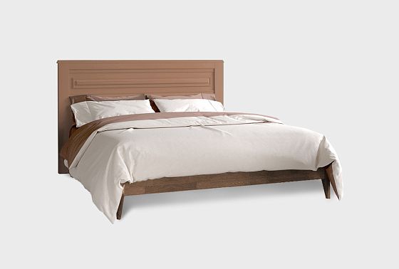 Кровать "Сакраменто" массив и шпон дуба, МДФ 3