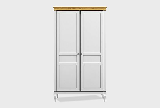 Шкаф для одежды 2-х дверный "Ольса-С" 20 массив сосны 7