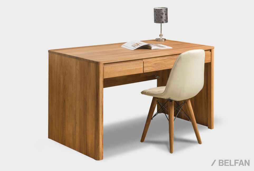 Стол письменный "Норд" массив дуба 2