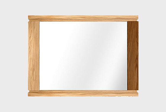 Зеркало настенное "Берген" массив и шпон дуба 7