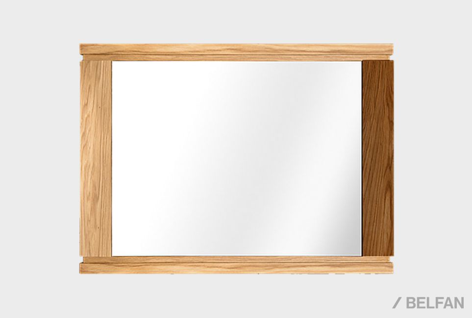 Зеркало настенное "Берген" массив и шпон дуба 1