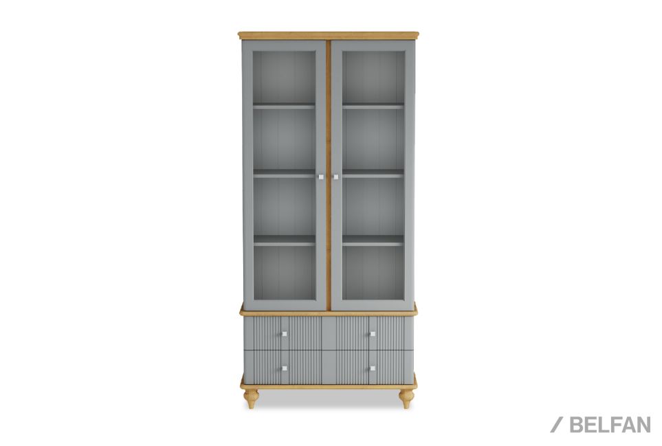 Шкаф для посуды "Рандеву" 22 массив сосны 2