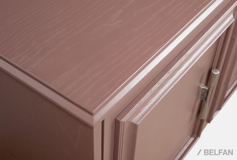 Тумба "Сакраменто" 3 (с ящиками) массив и шпон дуба, МДФ 7