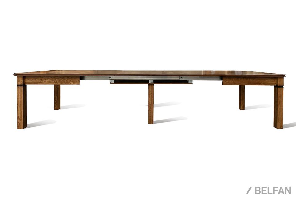 Стол обеденный "Верди Люкс 28" массив и шпон дуба 3