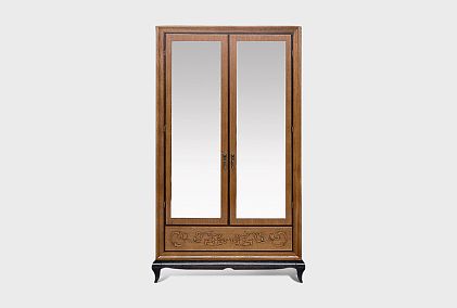 Шкаф для одежды 2-х дв. "Соната" с зеркалом (без декора)