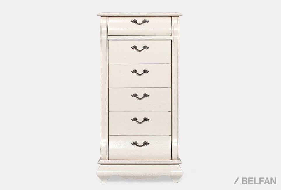 Комод высокий "Тэфи" 01 массив и шпон дуба 2