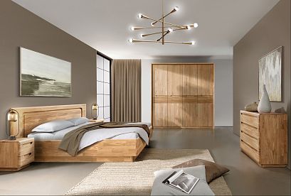 Тумба прикроватная "Бремен"; дуб натуральный