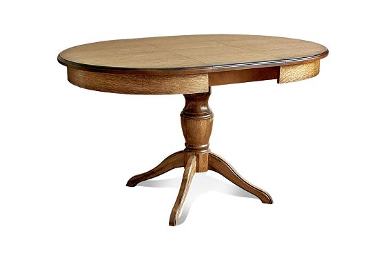 Стол обеденный "Верди Люкс 11/1" массив и шпон дуба 4