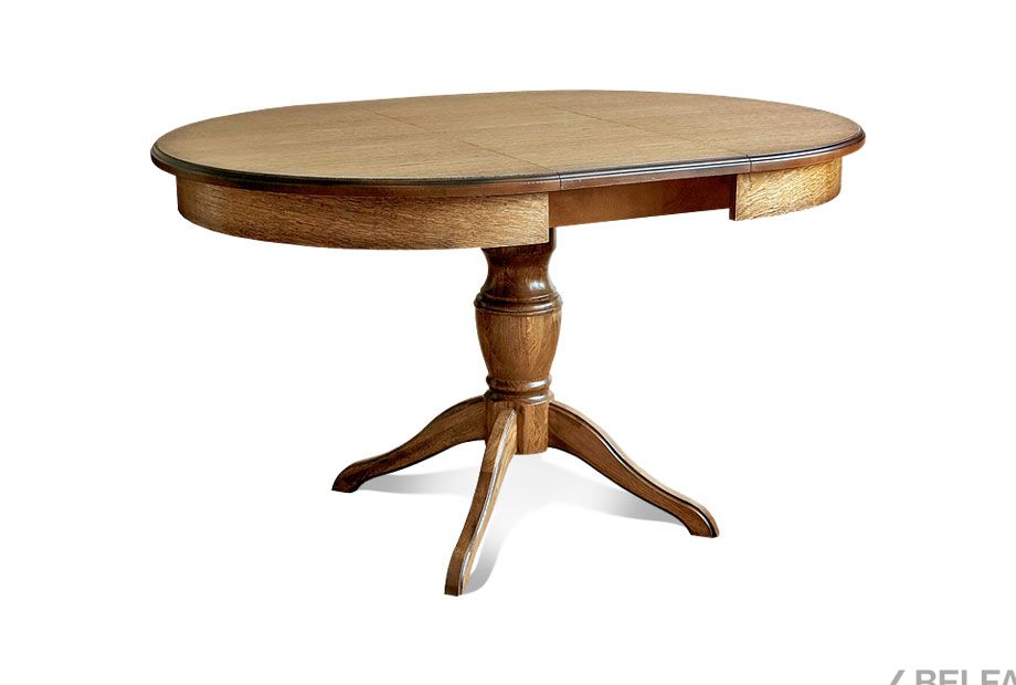 Стол обеденный "Верди Люкс 11/1" массив и шпон дуба 2