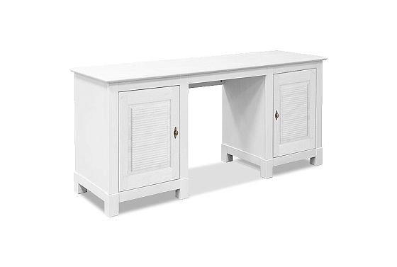 Стол письменный "Рауна" 20 (2 тумбы) массив сосны 2