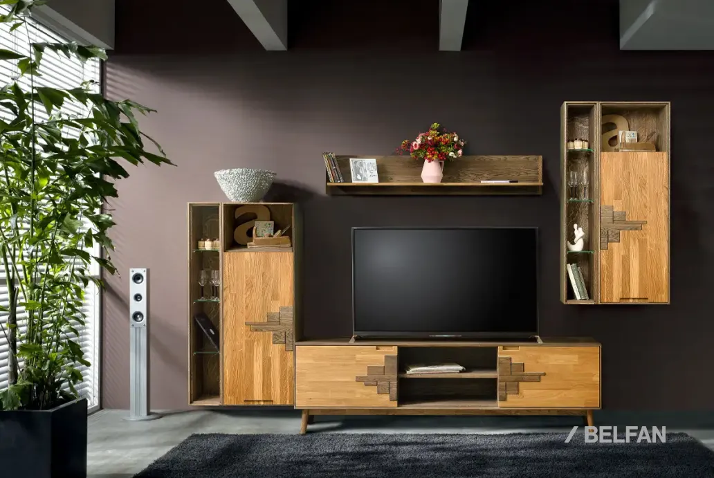 Гостиная «Ирвинг Дизайн» #3 графит, бейц-масло