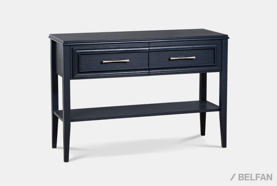 Стол-консоль "Сакраменто" массив и шпон дуба, МДФ 5