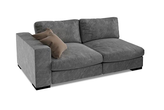 "Лофт" секция 2-х местная с подлокотником  4