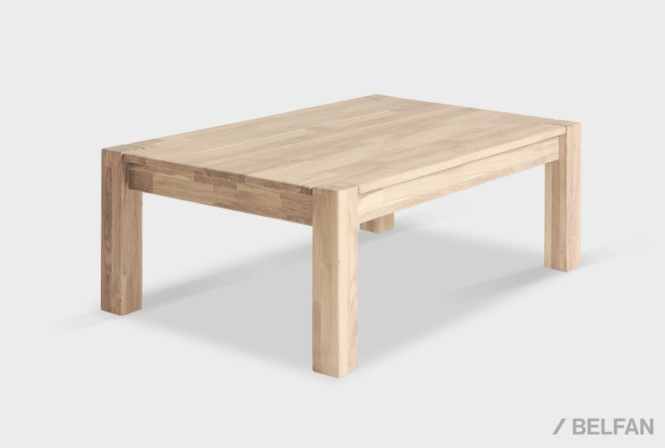 Стол журнальный "Берген" П-01 (сечение опор 70х70) массив дуба 1