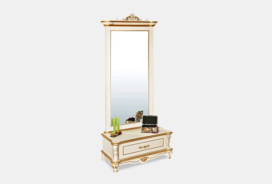 Зеркало напольное "Алези Люкс" массив и шпон дуба 4