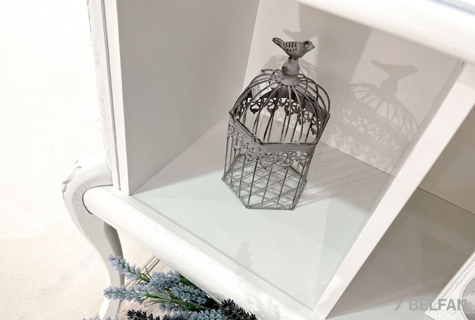 Консоль "Флерон" массив и шпон бука 5