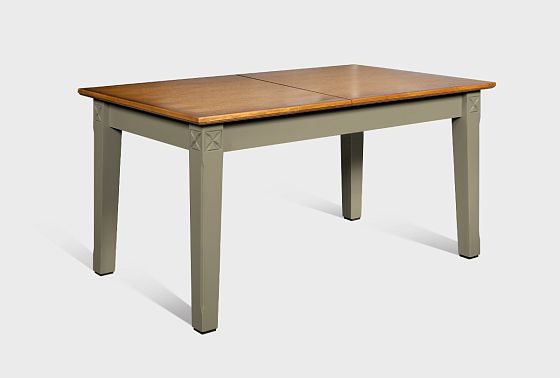 Стол обеденный "Бриансон" раскл. массив и шпон дуба, МДФ 2