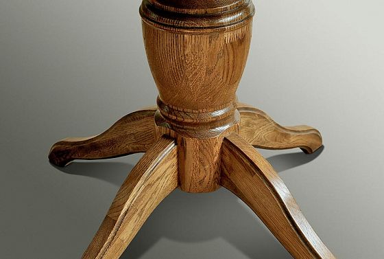 Стол обеденный "Верди Люкс 11" массив и шпон дуба 2